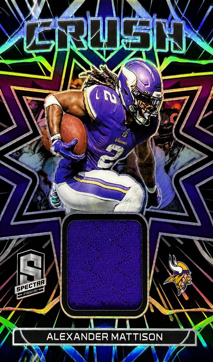 2023 Panini Spectra Football Hyper Alexander Mattison #CRU-AMA