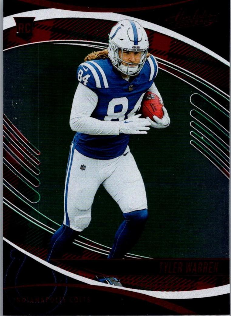 2025 Panini Absolute Football Tyler Warren #195