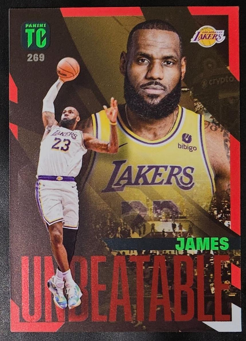 2023 Panini NBA Top Class Basketball Red LeBron James #269