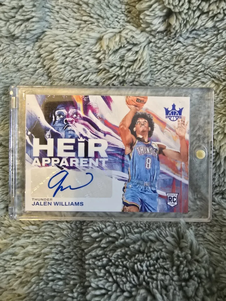 2022 Panini Court Kings Basketball Jalen Williams #HA-JW PSA 7.5