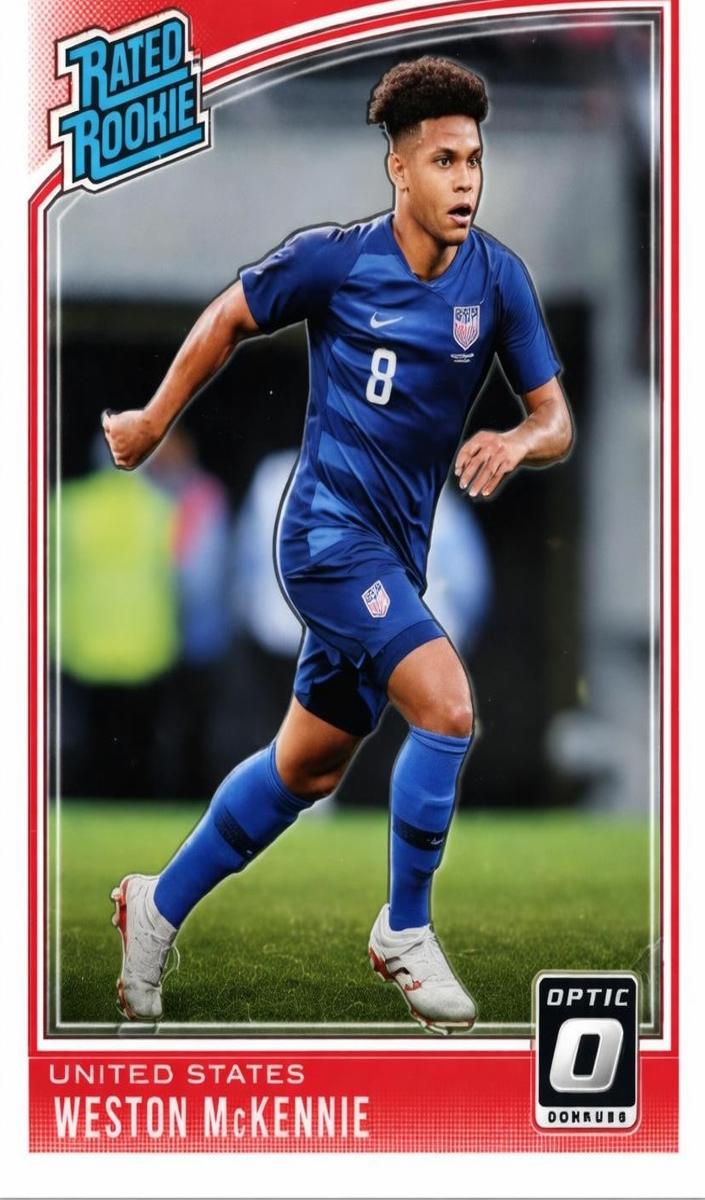 2018 Donruss Optic Soccer Weston McKennie #199