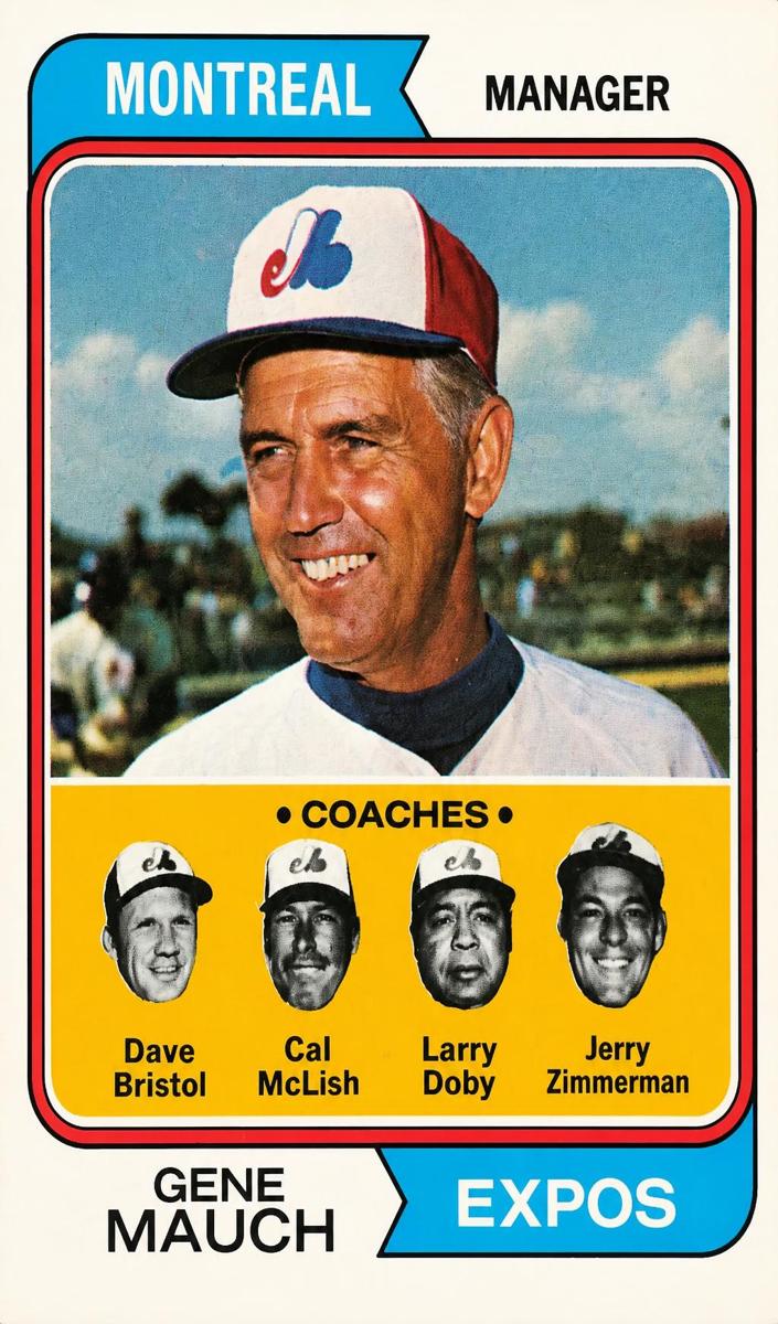 1974 O-Pee-Chee Baseball Expos #531