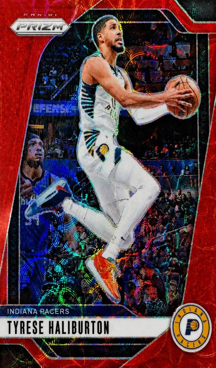 2024 Panini Prizm Basketball Choice Red Tyrese Haliburton #99 PSA 10