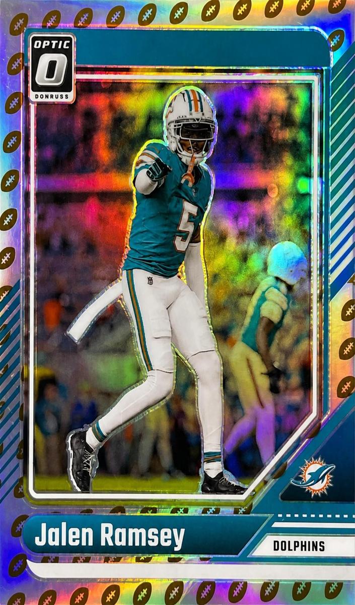 2024 Donruss Optic Football Footballs Jalen Ramsey #126