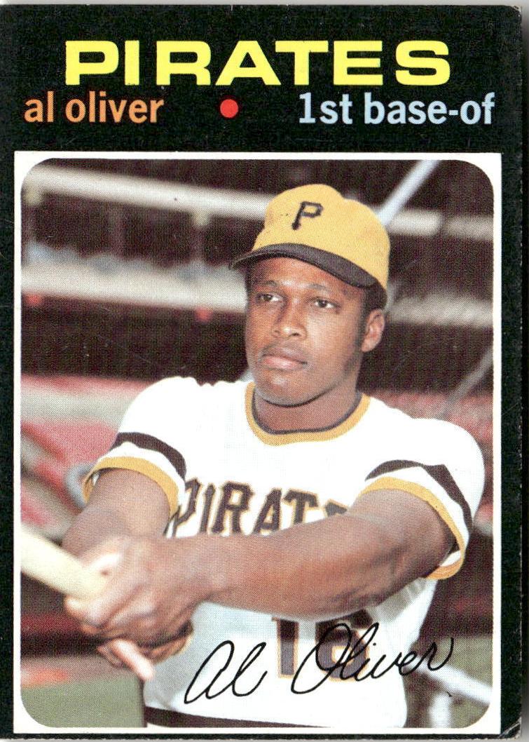 1971 Topps Baseball Al Oliver #388 PSA 7