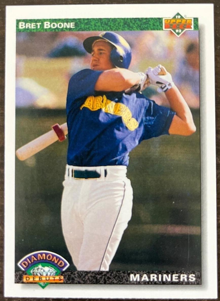 1992 Upper Deck Baseball Bret Boone #771 PSA 9