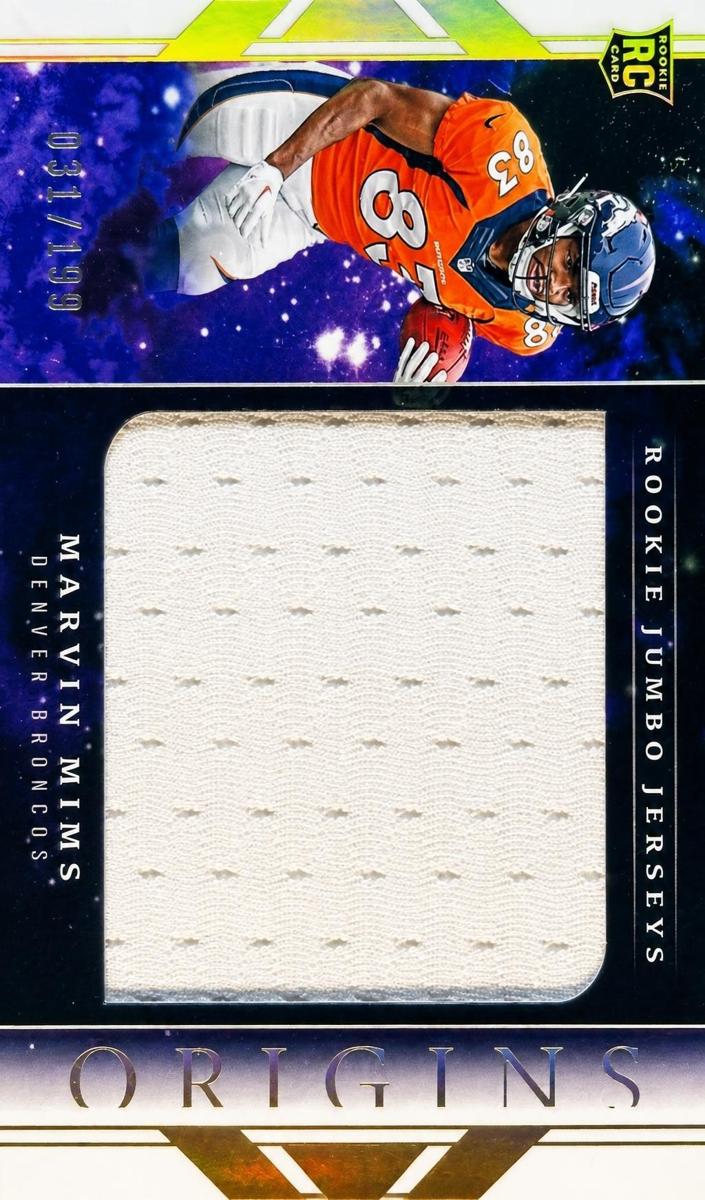 2023 Panini Origins Football Marvin Mims #RJJ-MM