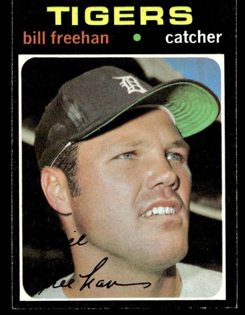 1971 Topps Baseball Bill Freehan #575