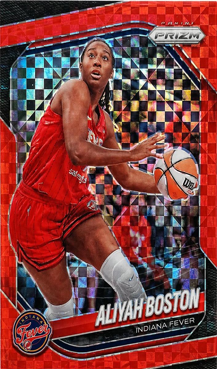 2025 Panini Prizm WNBA Basketball Red Power Aliyah Boston #75