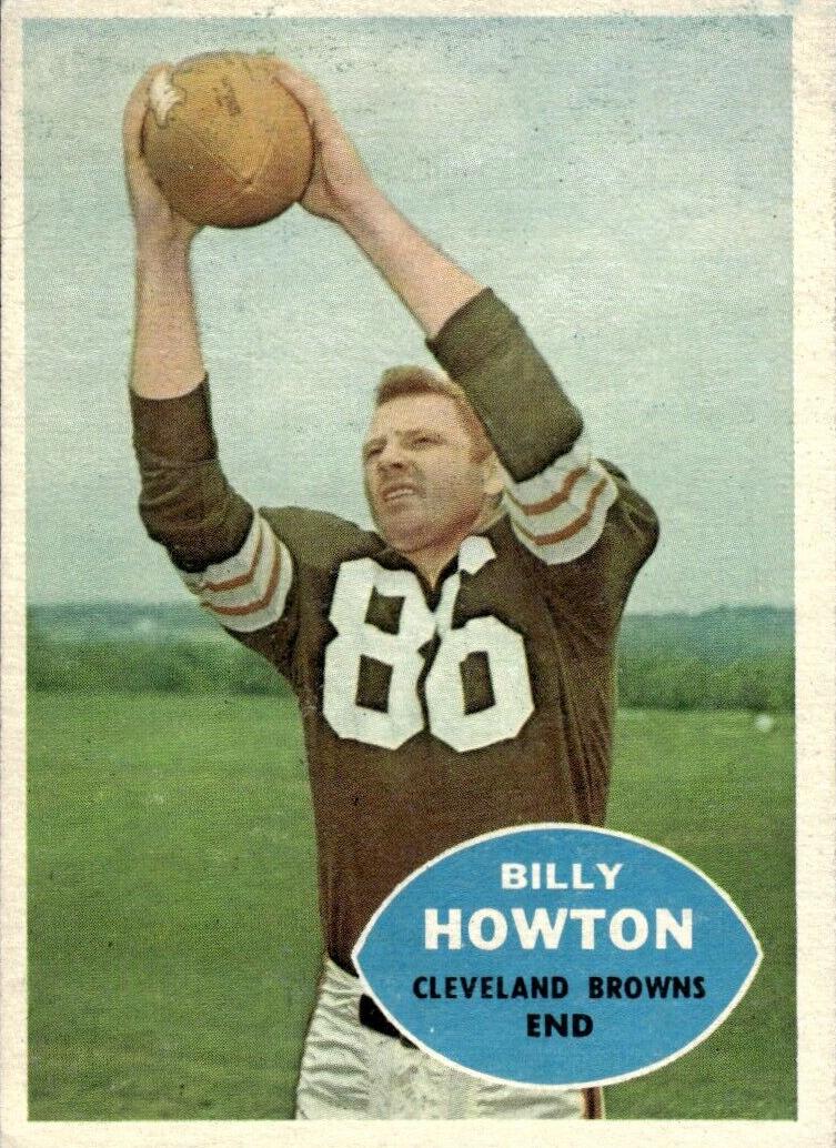 1960 Topps Football Bill Howton #27