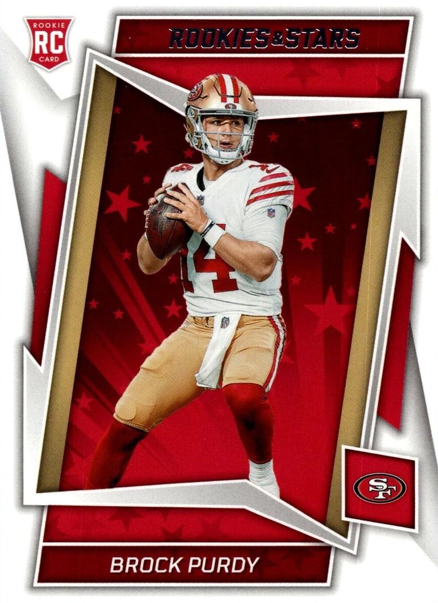 2022 Panini Rookies and Stars Football Brock Purdy #145 PSA 9