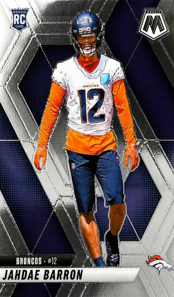 2025 Panini Mosaic Football Jahdae Barron #361