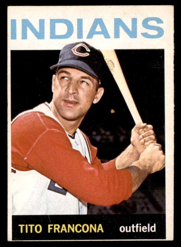 1964 Topps Baseball Tito Francona #583 PSA 7.5