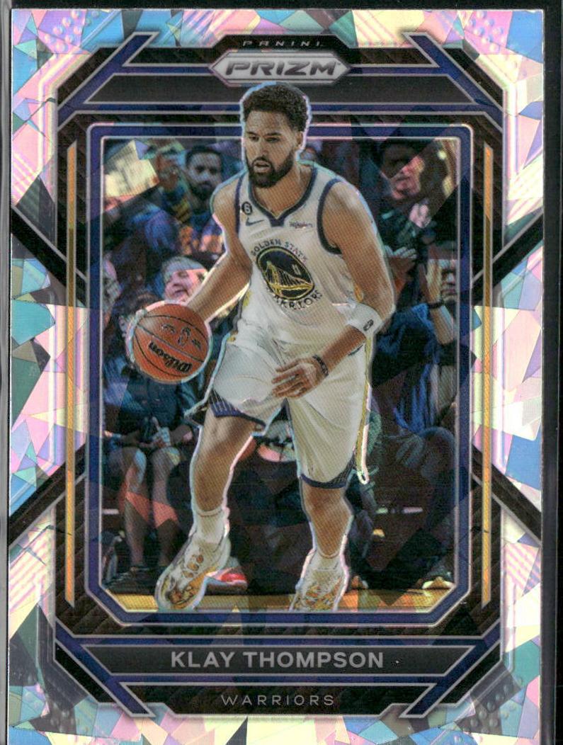 2022 Panini Prizm Basketball Ice Klay Thompson #115 PSA 10