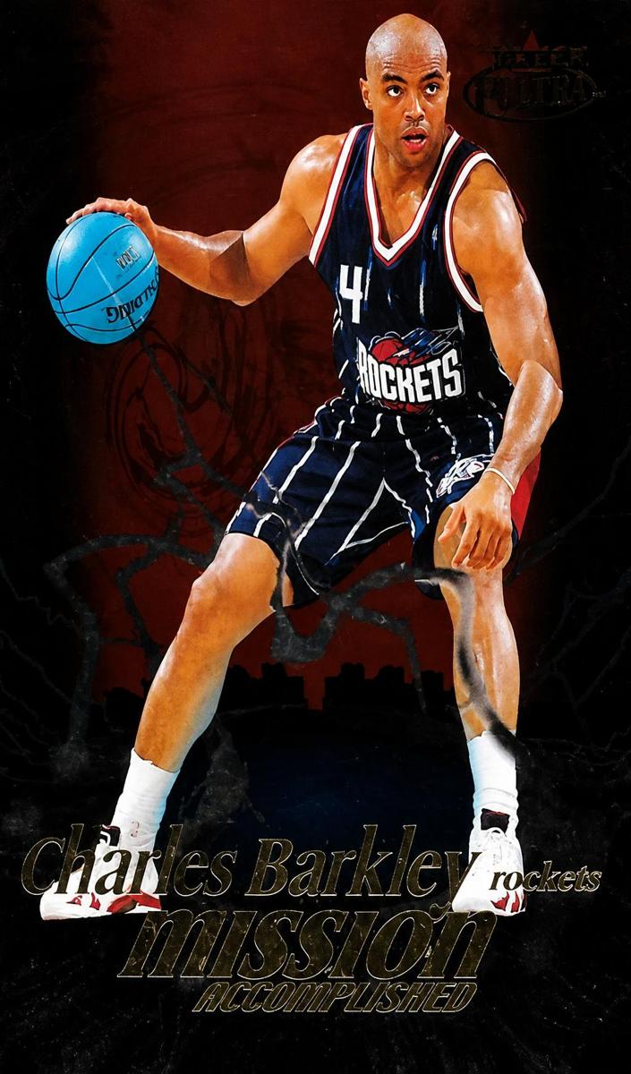 1999 Fleer Force Basketball Charles Barkley #5 MA