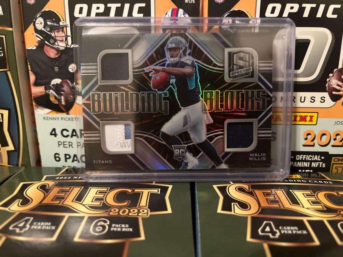 2022 Panini Spectra Football Hyper Malik Willis #BBL-MWI