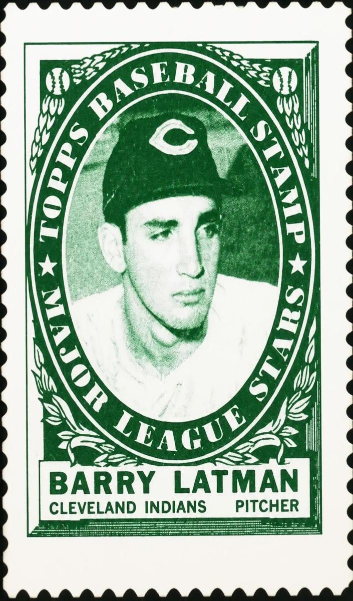 1961 Topps Baseball Barry Latman #NNO PSA 8