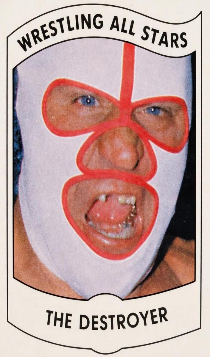 1982 Wrestling All Stars Wrestling The Destroyer #36