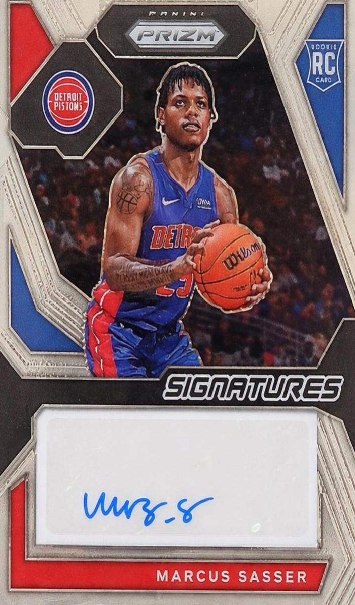 2023 Panini Prizm Basketball Marcus Sasser #RSI-SAS PSA 9
