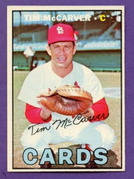 1967 Topps Baseball Tim McCarver #485