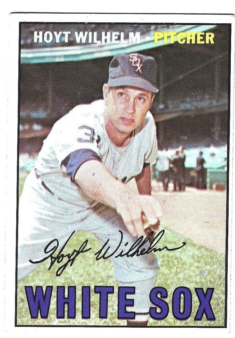 1967 Topps Baseball Hoyt Wilhelm #422