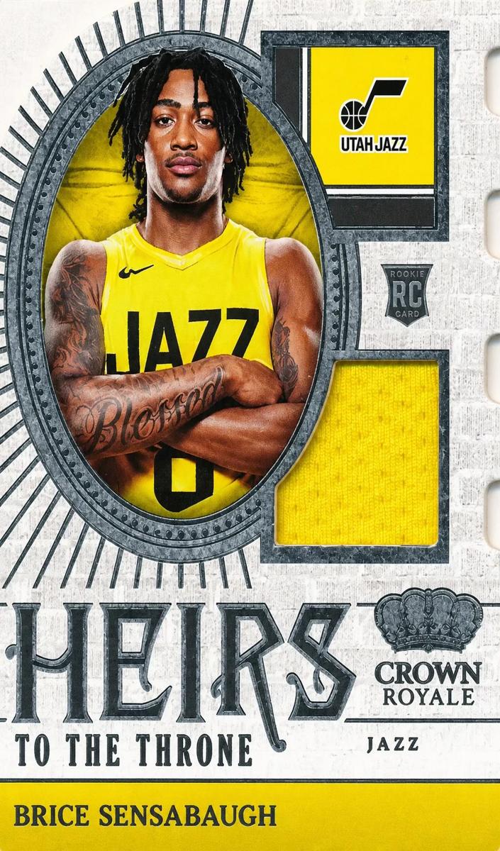 2023 Panini Crown Royale Basketball Brice Sensabaugh #HT-SEN