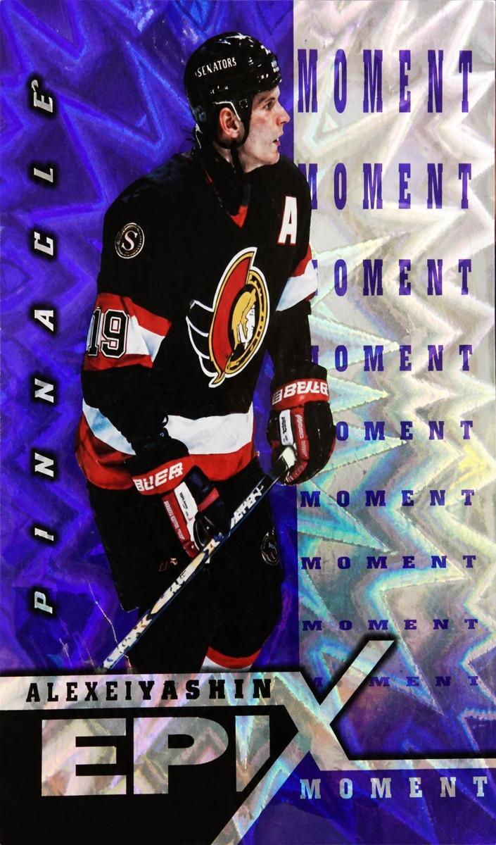1997 Pinnacle Hockey Purple Alexei Yashin #E4