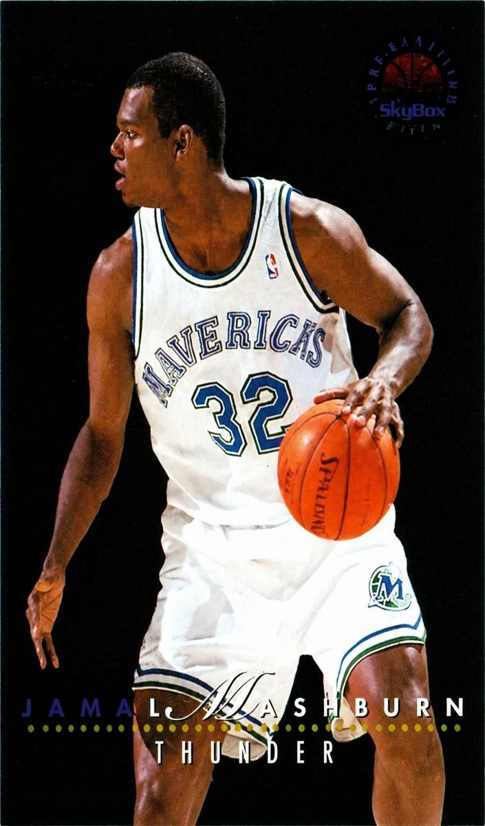 1993 Skybox Premium Basketball Jamal Mashburn / Jim Jackson #TL1