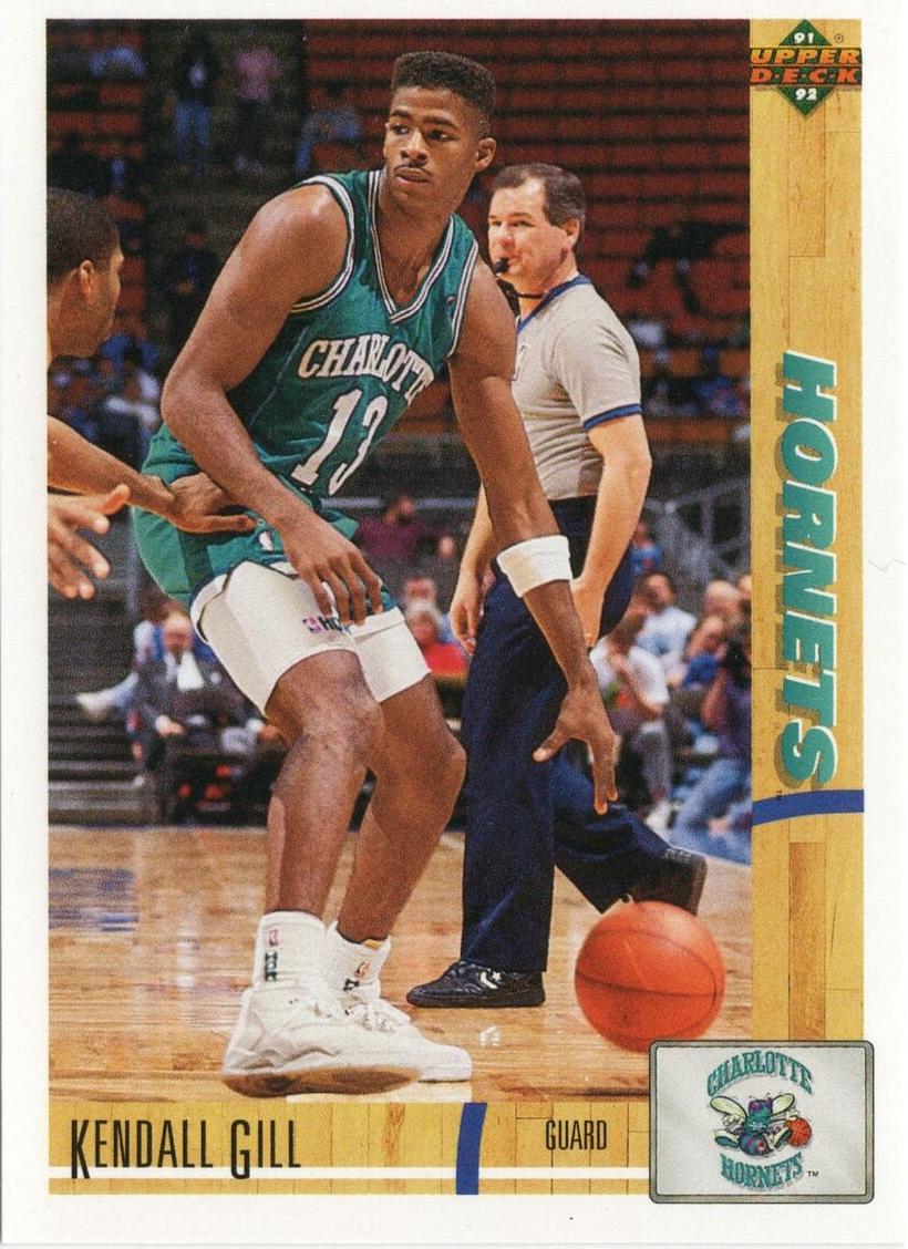 1991 Upper Deck Basketball Kendall Gill #321