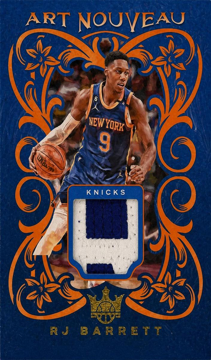 2023 Panini Court Kings Basketball Prime RJ Barrett #AN-RJB