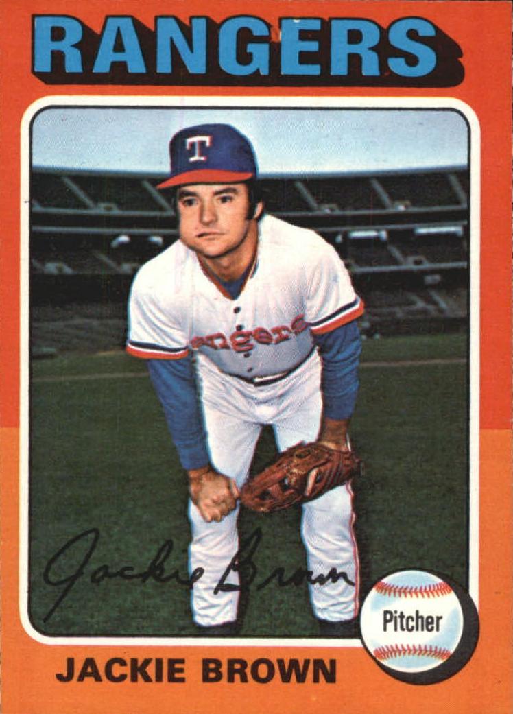 1975 O-Pee-Chee Baseball Jackie Brown #316