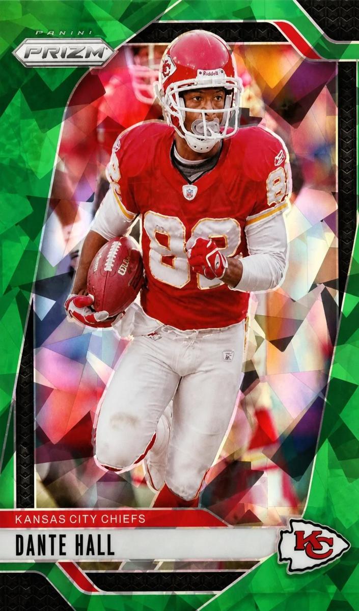 2024 Panini Prizm Football Green Ice Dante Hall #146