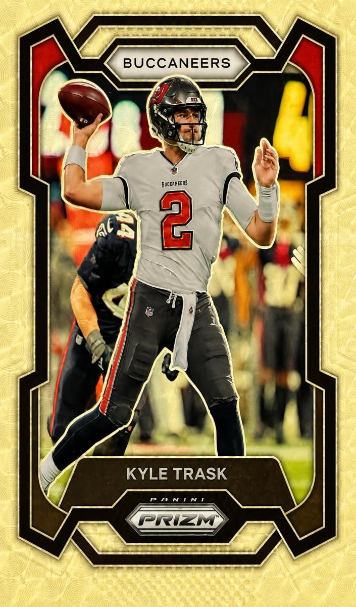 2023 Panini Prizm Football Gold Vinyl Kyle Trask #278