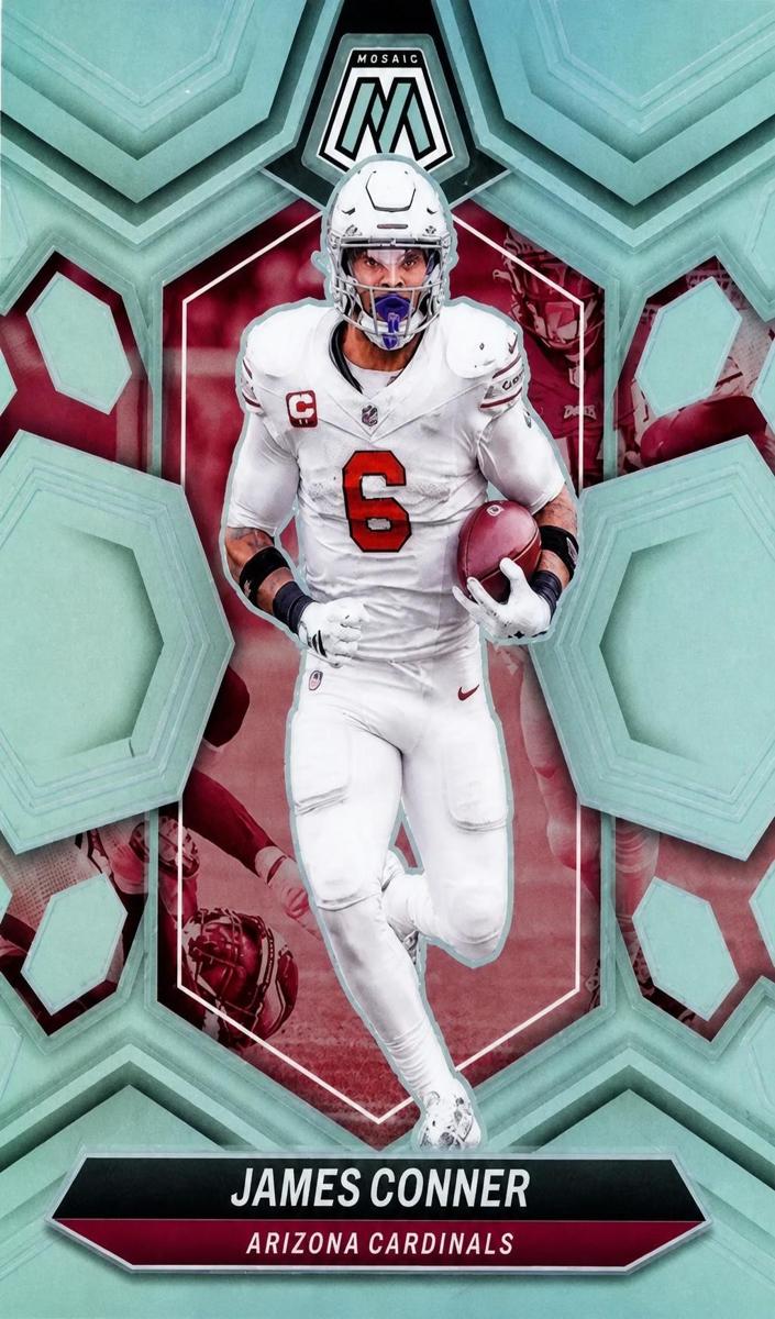 2024 Panini Mosaic Football Silver James Conner #2
