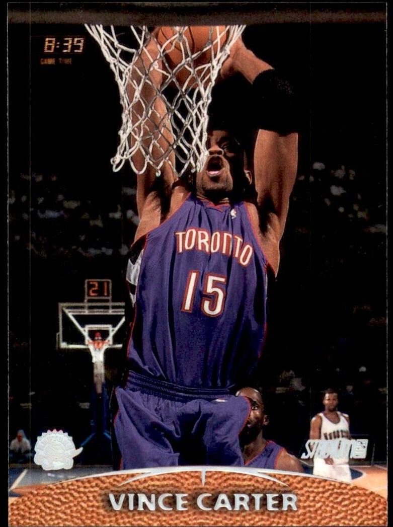 1999 Topps Stadium Club Basketball Vince Carter #69