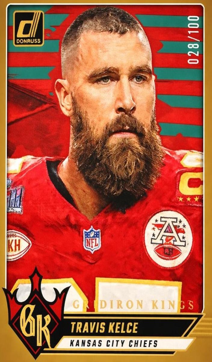 2024 Panini Donruss Football Studio Series Travis Kelce #1