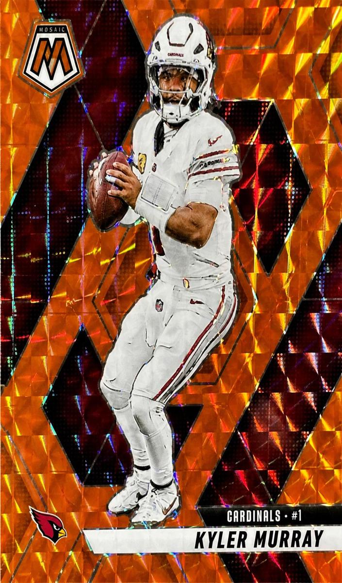 2025 Panini Mosaic Football Orange Kyler Murray #104