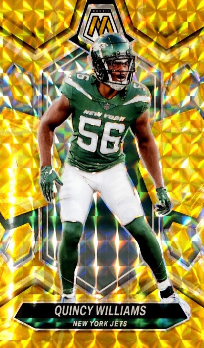2024 Panini Mosaic Football Reactive Yellow Quincy Williams #174