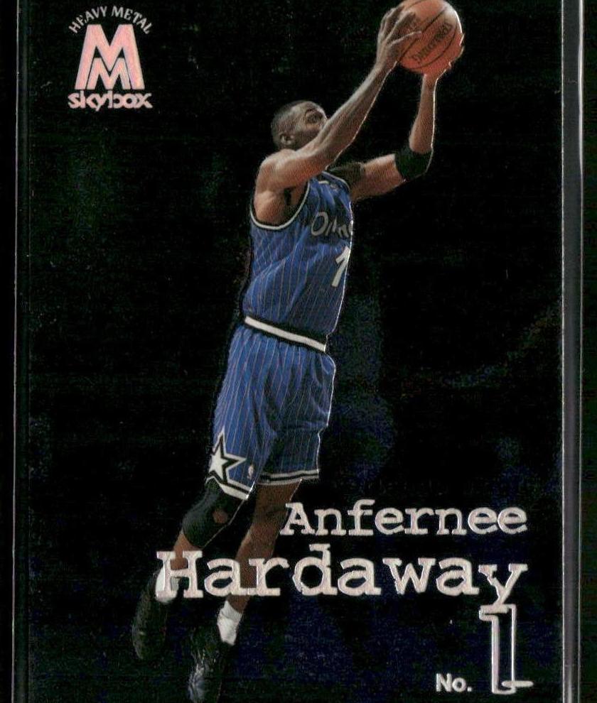 1998 Skybox Molten Metal Basketball Anfernee Hardaway #126