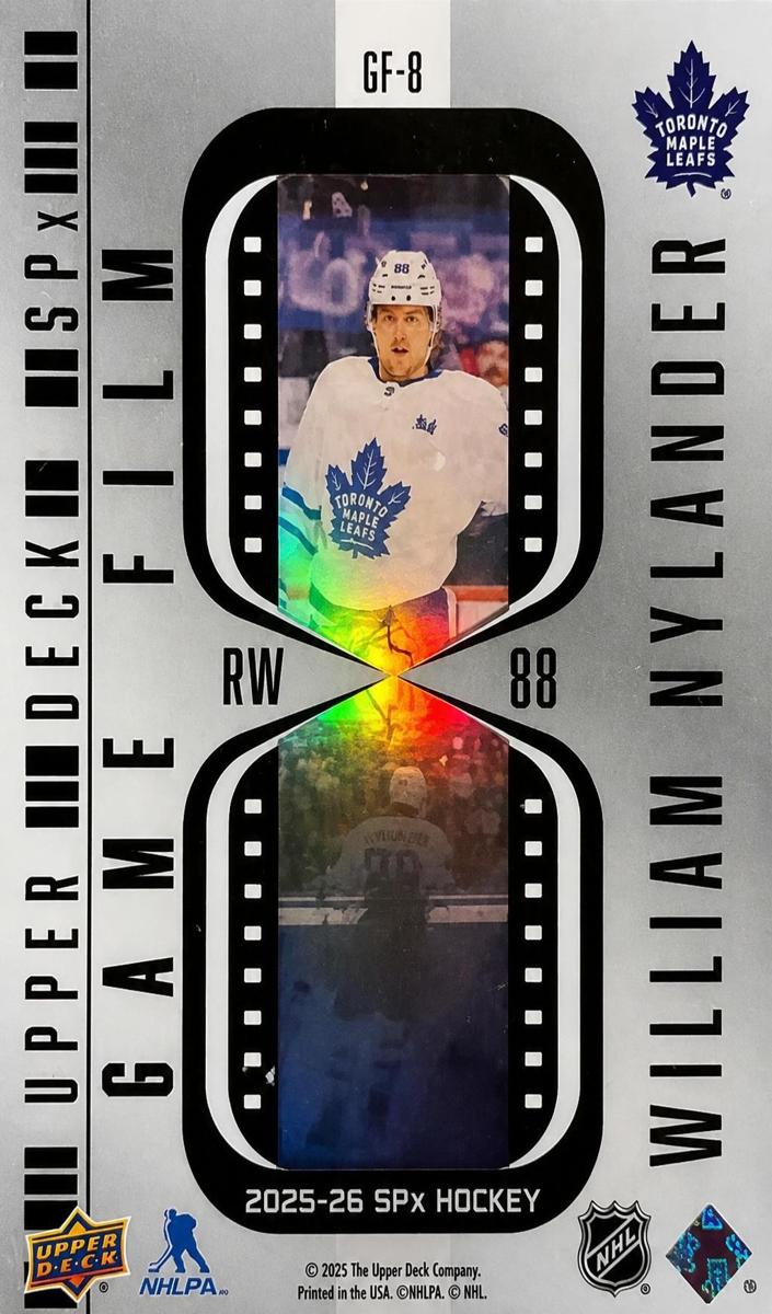 2025 SPx Hockey William Nylander #GF-8