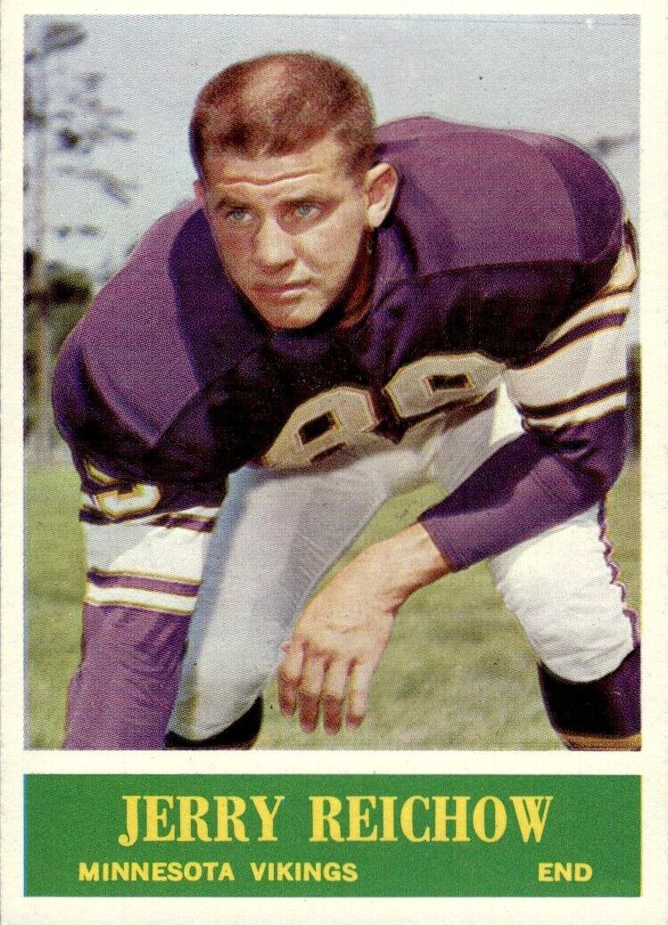1964 Philadelphia Football Jerry Reichow #107