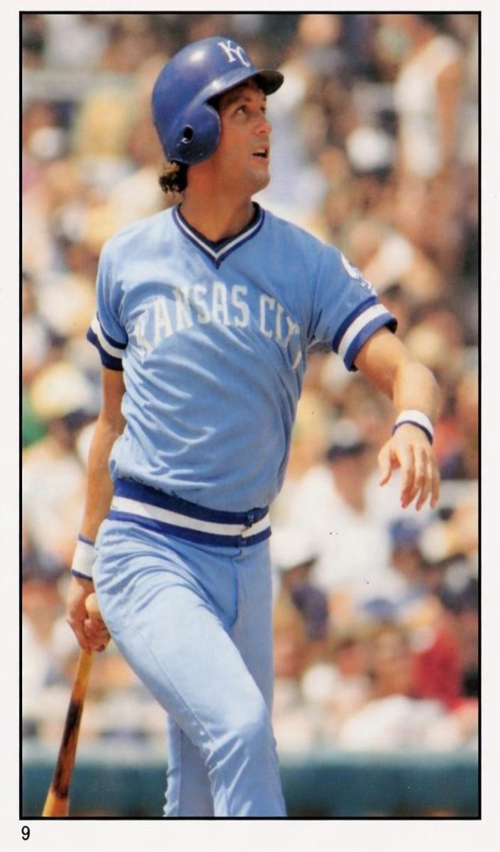 1981 Topps Stickers Baseball George Brett #9