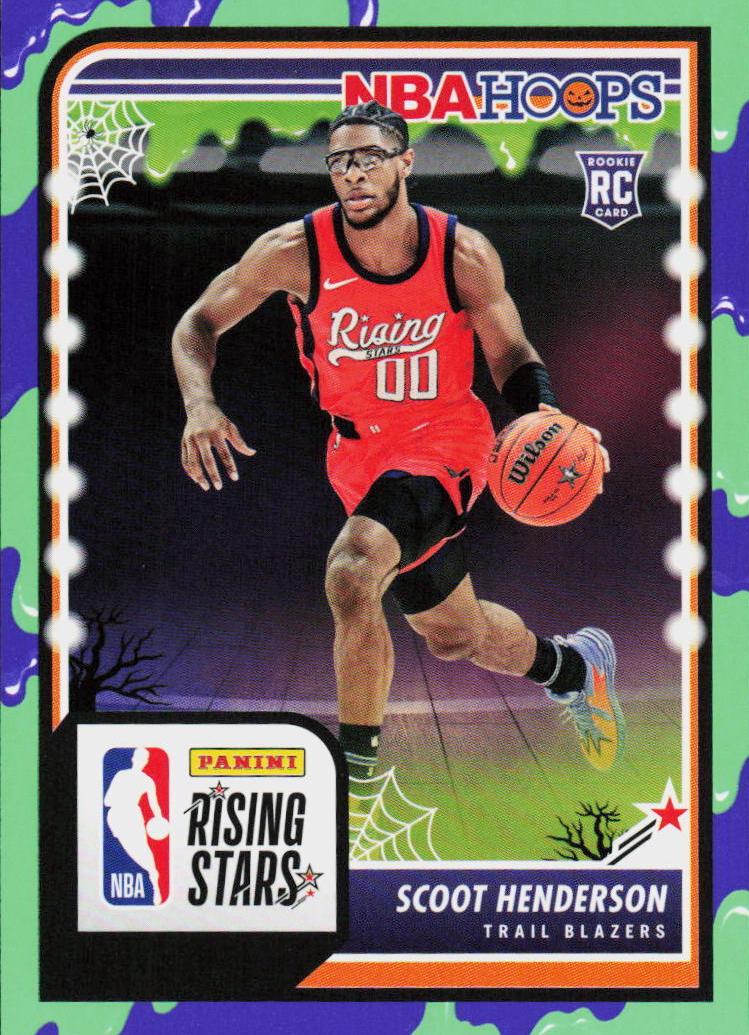 2023 Panini Haunted Hoops Basketball Silme Scoot Henderson #137 PSA 9