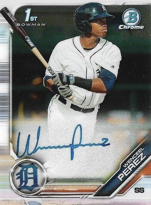 2019 Bowman Chrome Baseball Wenceel Perez #CPA-WP