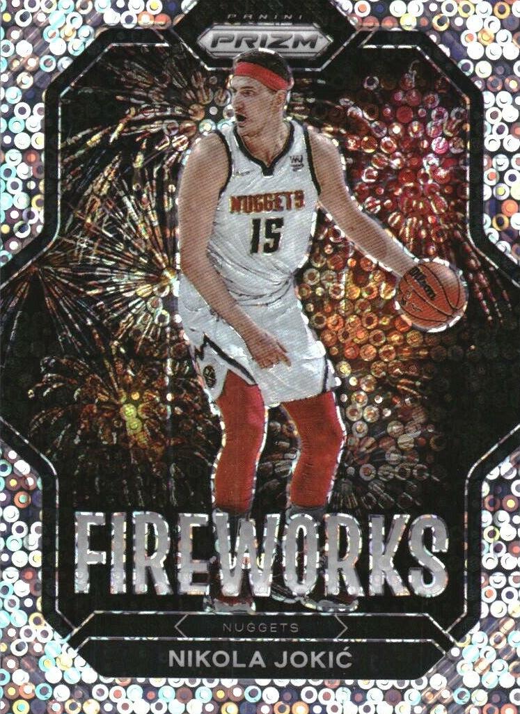 2022 Panini Prizm Basketball Fast Break Nikola Jokic #18 PSA 9