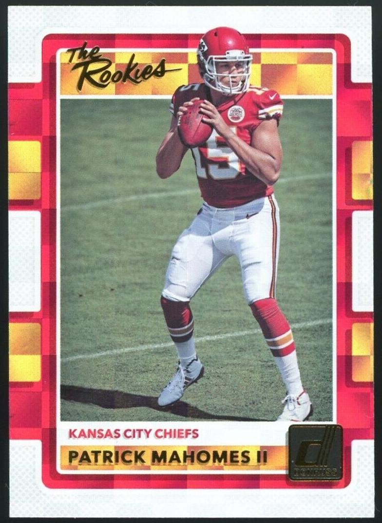 2017 Panini Donruss Football Patrick Mahomes II #7 RAW Ungraded