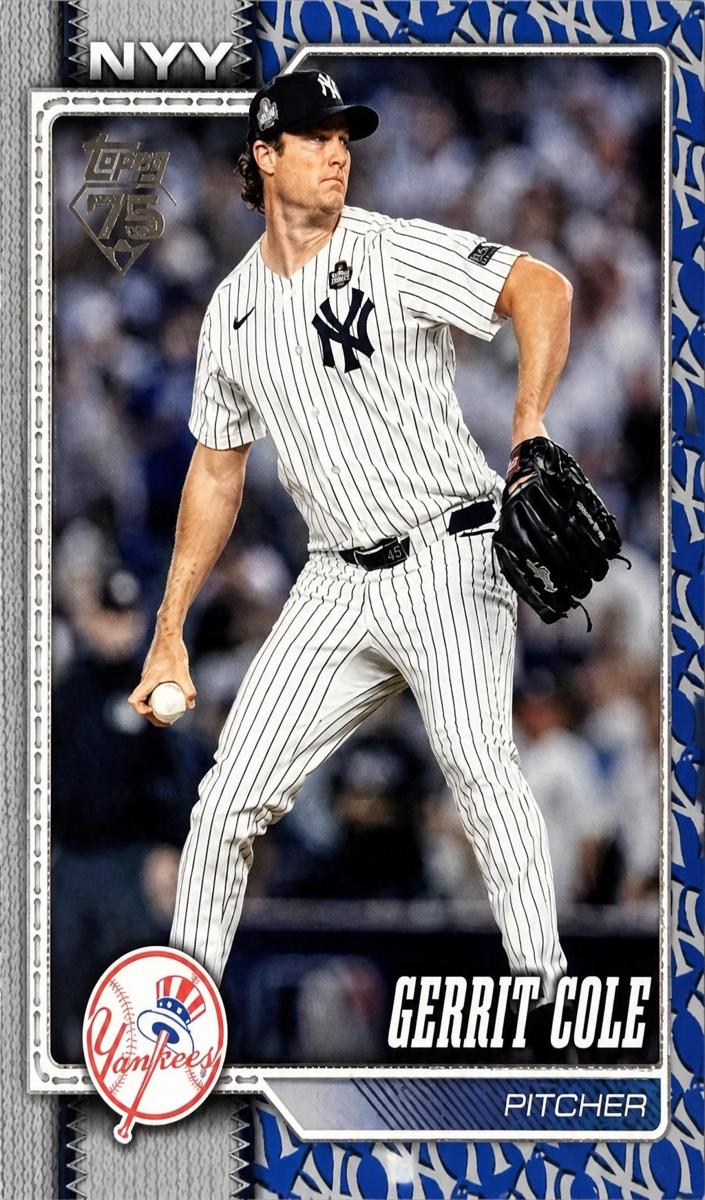 2026 Topps Baseball Topps Pattern Gerrit Cole #450