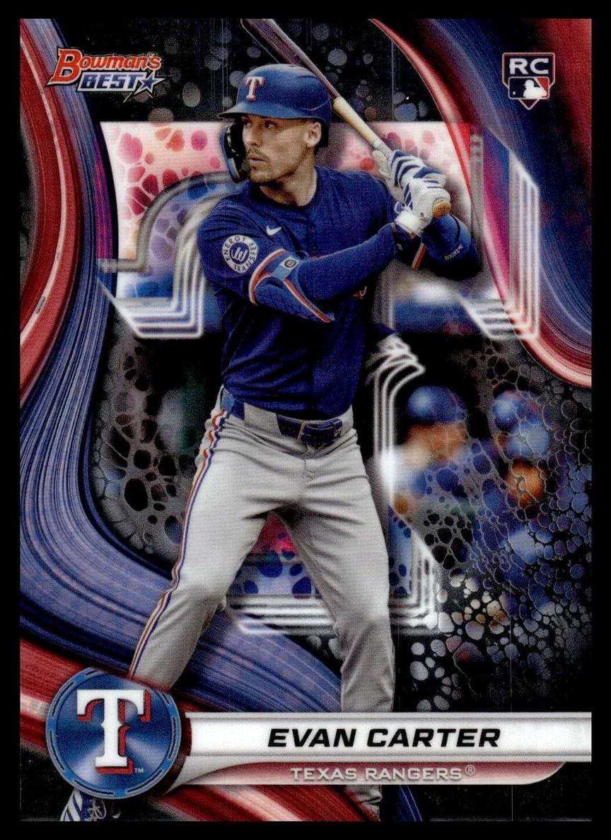 2024 Bowman's Best Baseball Evan Carter #66 PSA 9