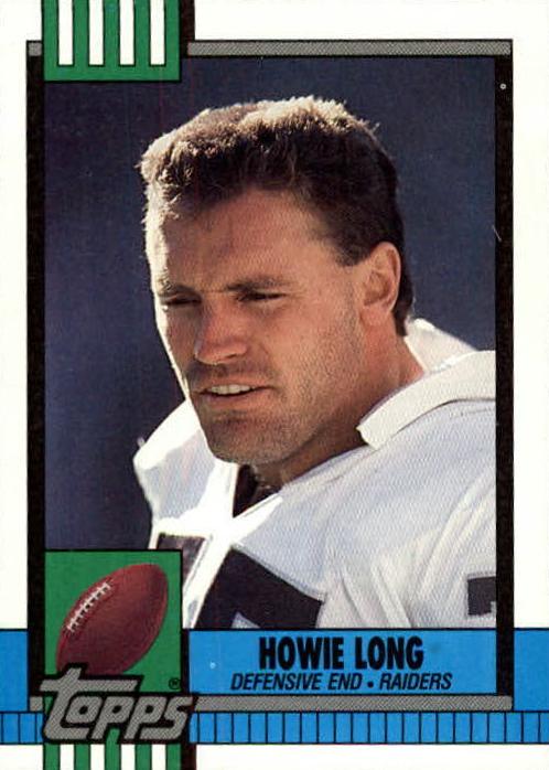 1990 Topps Football Howie Long #284