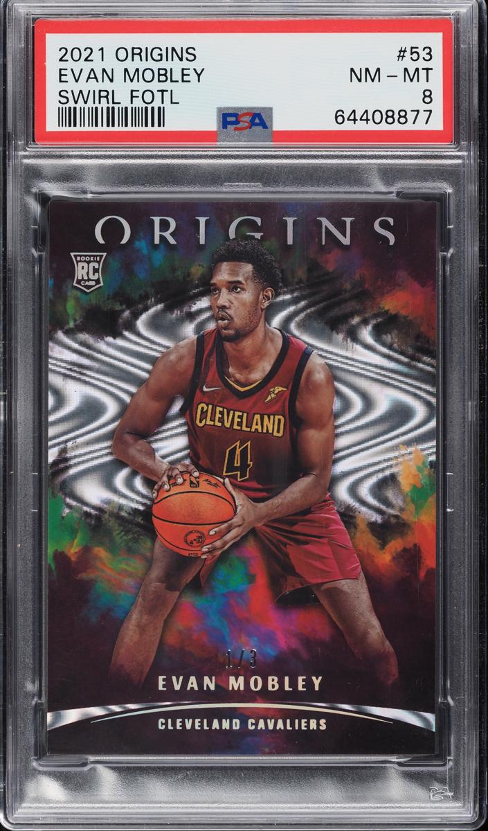 2021 Panini Origins Basketball Swirl FOTL Evan Mobley #53